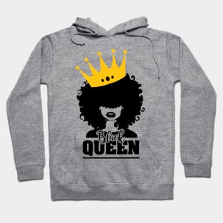 Black Queen, Black Woman, Black Girl Magic Hoodie